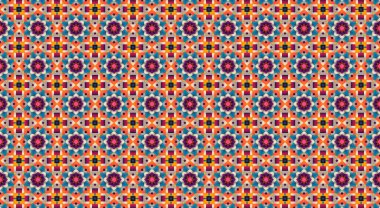 soyut renkli desen, modern illüstrasyon