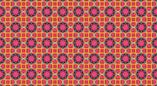 Abstract Colorful Pattern Illustration Beautiful Unusual Design — Photo