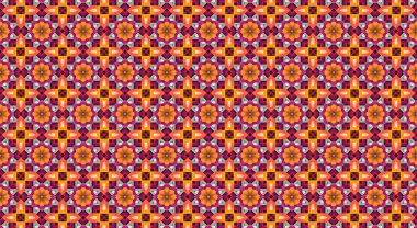 soyut renkli desen, modern illüstrasyon