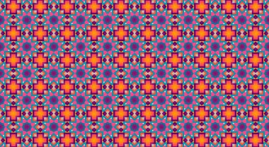 soyut renkli desen, modern illüstrasyon