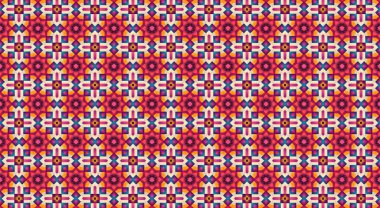 soyut renkli desen, modern illüstrasyon