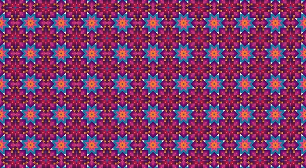 Abstrakcyjny Kolorowy Wzór Cyfrowa Tapeta — Zdjęcie stockowe