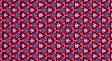 üçgenli soyut geometrik desen, vektör illüstrasyonu