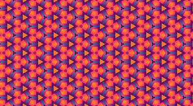 soyut renkli desen, modern illüstrasyon