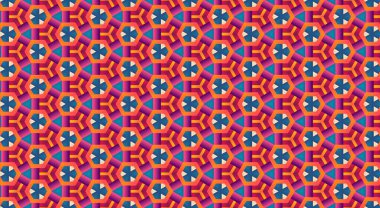 soyut renkli desen, modern illüstrasyon