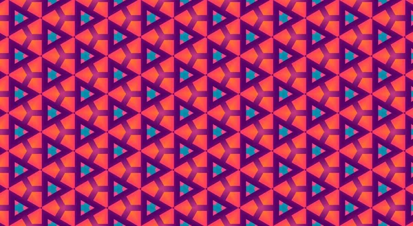 Αφηρημένο Γεωμετρικό Μοτίβο Τρίγωνα Διανυσματική Απεικόνιση — Φωτογραφία Αρχείου