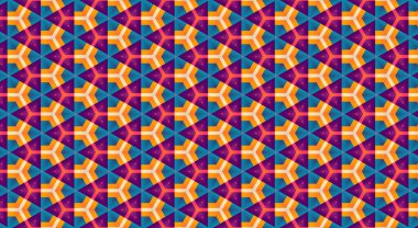 farklı renk kalıplarına sahip soyut geometrik arkaplan