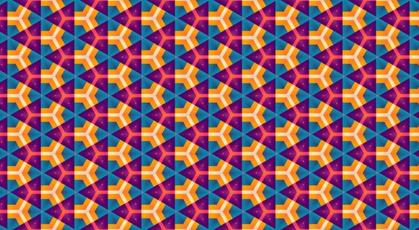 farklı renk kalıplarına sahip soyut geometrik arkaplan