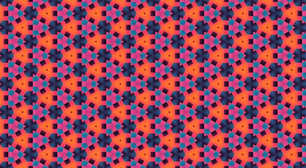 Üçgenli soyut geometrik desen, üretken sanat arkaplan illüstrasyonu