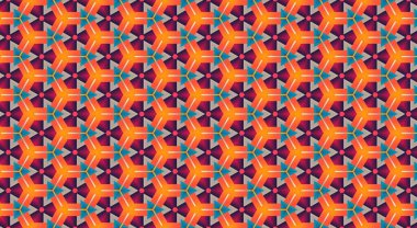 Soyut geometrik süslemesiz desen. tasarım arkaplanı, vektör illüstrasyonu