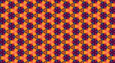 abstract colorful hexagon pattern, beautiful background