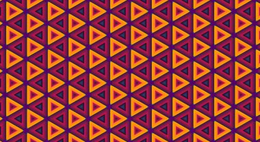 üçgenli soyut geometrik desen, vektör illüstrasyonu