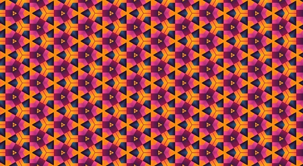 Abstrakt Geometrisk Bakgrund Med Trianglar Illustration — Stockfoto