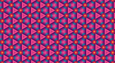 Renkli desenli soyut geometrik arkaplan