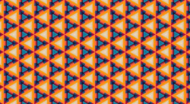 üçgenli soyut geometrik desen, vektör illüstrasyonu
