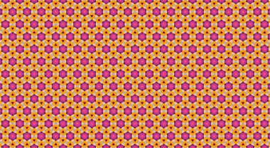 Geometrik şekilli kusursuz desen, vektör illüstrasyonu
