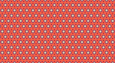 soyut renkli yarım tonlu noktalar üretken sanat arkaplan çizimleri