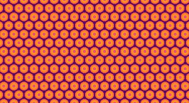 Bal peteği deseni. Soyut arkaplan. 3d illüstrasyon