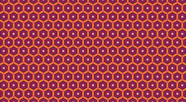Geometrik şekilli kusursuz desen vektör çizimi