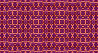 Geometrik şekilli kusursuz desen. vektör illüstrasyonu