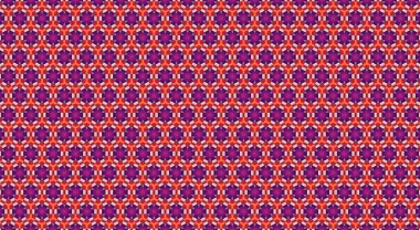 Geometrik şekilli kusursuz desen. vektör illüstrasyonu