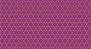 Geometrik şekilli kusursuz desen vektör çizimi