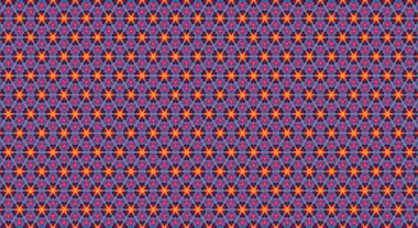 Geometrik şekilli kusursuz desen, vektör illüstrasyonu