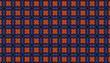 Soyut geometrik şekilli kusursuz desen