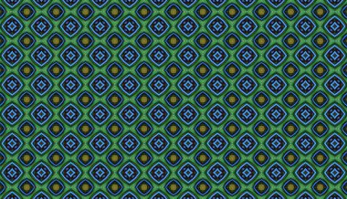 Soyut geometrik şekillerin kusursuz deseni.