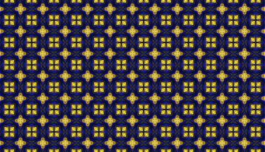 Geometrik şekilli kusursuz desen, vektör illüstrasyonu