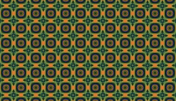 Raster Illustrasyon. Soyut çiçeklerle kusursuz desen.