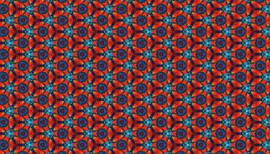 Arkaplan için soyut renkli desen. Güzel kaleydoskop kumaş duvar kağıdı