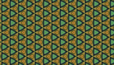Farklı şekillere sahip soyut geometrik desen