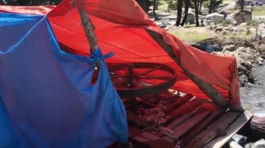 Small hydroelectric power station in Mahodand Kalam valley