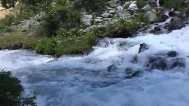 Usho River Road Kalam Mahodand Lake — Stock video