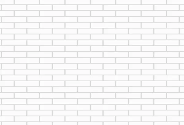 White brick wall texture background. Backgrounds and textures. Vector illustration.