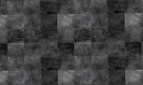 Ceramic tile texture of dark gray shades of square patterns. Dark gray backgrounds and textures and maps for 3d graphics. 3d illustration