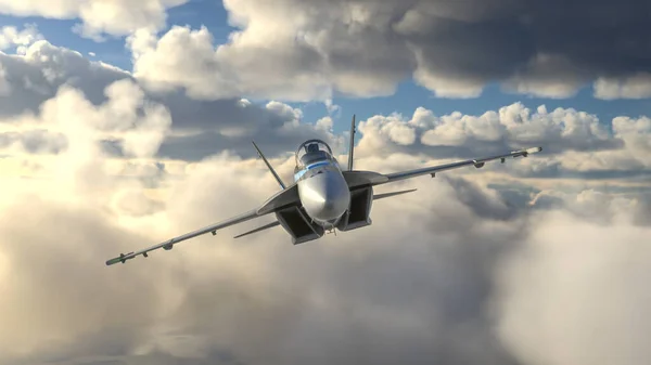 Aviones Militar Volando Sobre Cielo — Foto de Stock