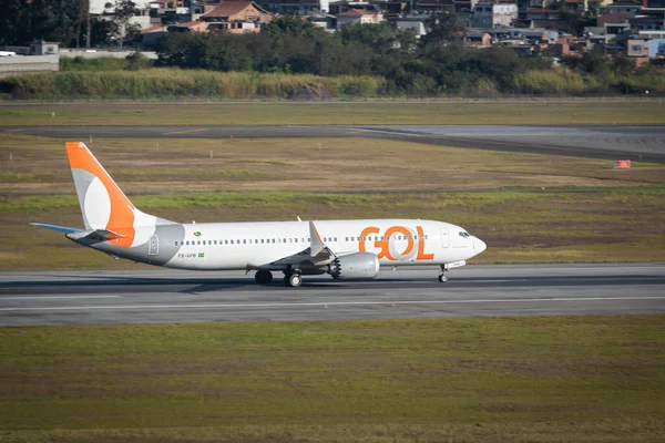 Airbus A320 Gol Beim Start Flughafen Gru Mai 2022 Sao — Stockfoto
