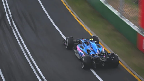 Alpine Car Panning Ilustração Out 2022 São Paulo Brasil — Fotografia de Stock