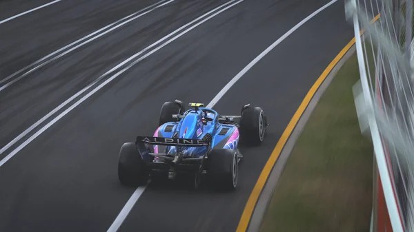 Alpine Car Panning Ilustração Out 2022 São Paulo Brasil — Fotografia de Stock