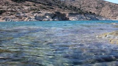 Yunanistan 'daki Sapounochoma' nın inanılmaz kumlu ve turkuaz plajı