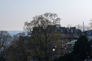 view from the top of the Paris city buildings