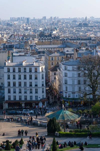 Paris France March 2022 Panoramic View Paris City — 图库照片