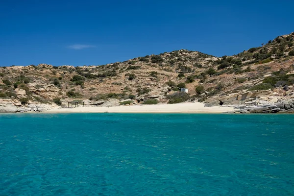 Den Paradisiska Stranden Med Turkost Vatten Och Gyllene Sand Pikri — Stockfoto