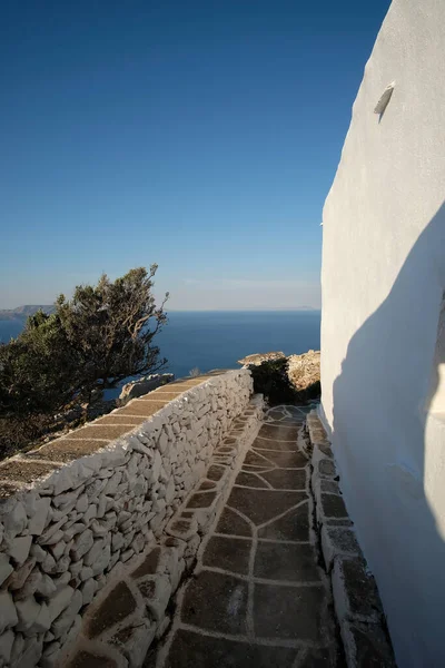 그리스에 카스트로 요새의 — 스톡 사진