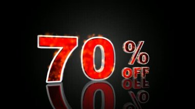 Kırmızı 3D Metin Ateş Parçacıkları ile% 70 indirimli, Sıcak Satış, İndirim. 3B Hazırlama