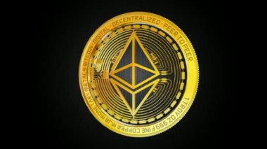 Ethereum 'un yaratılışı ve Kara Arkaplan. 3B Hazırlama