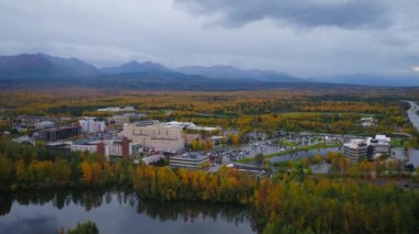 Anchorage, Alaska, Downtown, Hava Manzarası, İnanılmaz Manzara