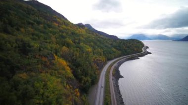 Anchorage, Alaska, Seward Highway, Alaska Körfezi, Hava Uçuşu